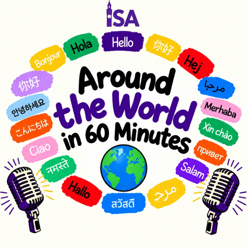 Cover photo for the show: Around the World in 60 Minutes